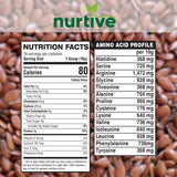 NURTIVE proteina de linaza, cuchara medidora lista para batidos