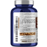 Etiqueta de NusaPure que destaca calidad y cumplimiento cGMP