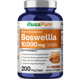 NusaPure Boswellia Serrata cápsulas para uso diario y absorción suave.