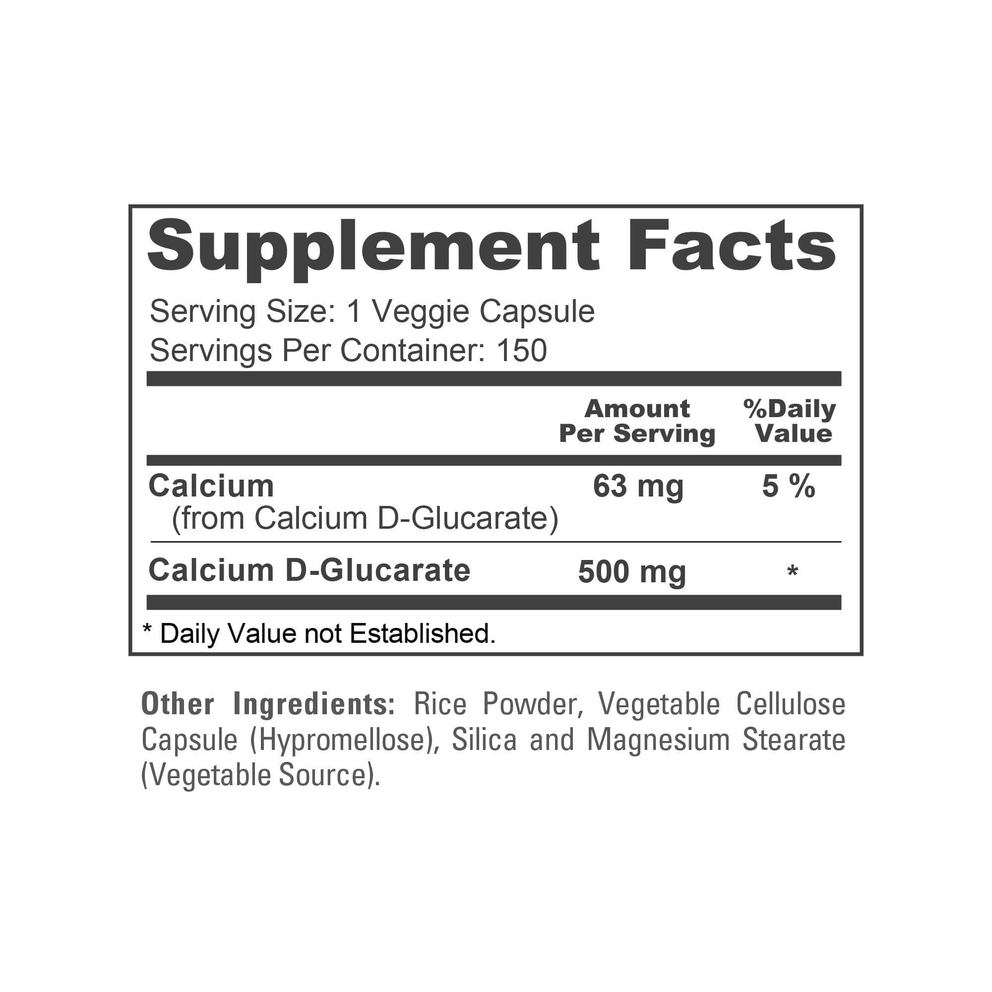 NusaPure Calcio D-Glucarato icono vegan para dieta vegetariana