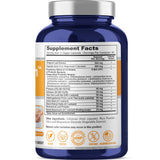 Etiqueta frontal de NusaPure CandiHealth Complex destaca calidad y enfoque vegano.