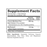 NusaPure etiqueta frontal del producto francés, información clara para ver ingredientes.