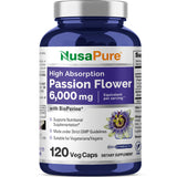 NusaPure flor de la pasión: botella con extracto 20:1 para uso diario
