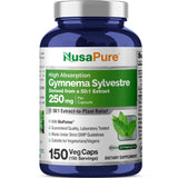 NusaPure Gymnema Sylvestre 50:1, extracto concentrado para uso diario.