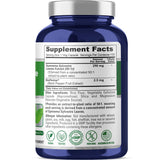Cápsulas veganas de NusaPure Gymnema Sylvestre, equivalentes a 12,500 mg de hojas.
