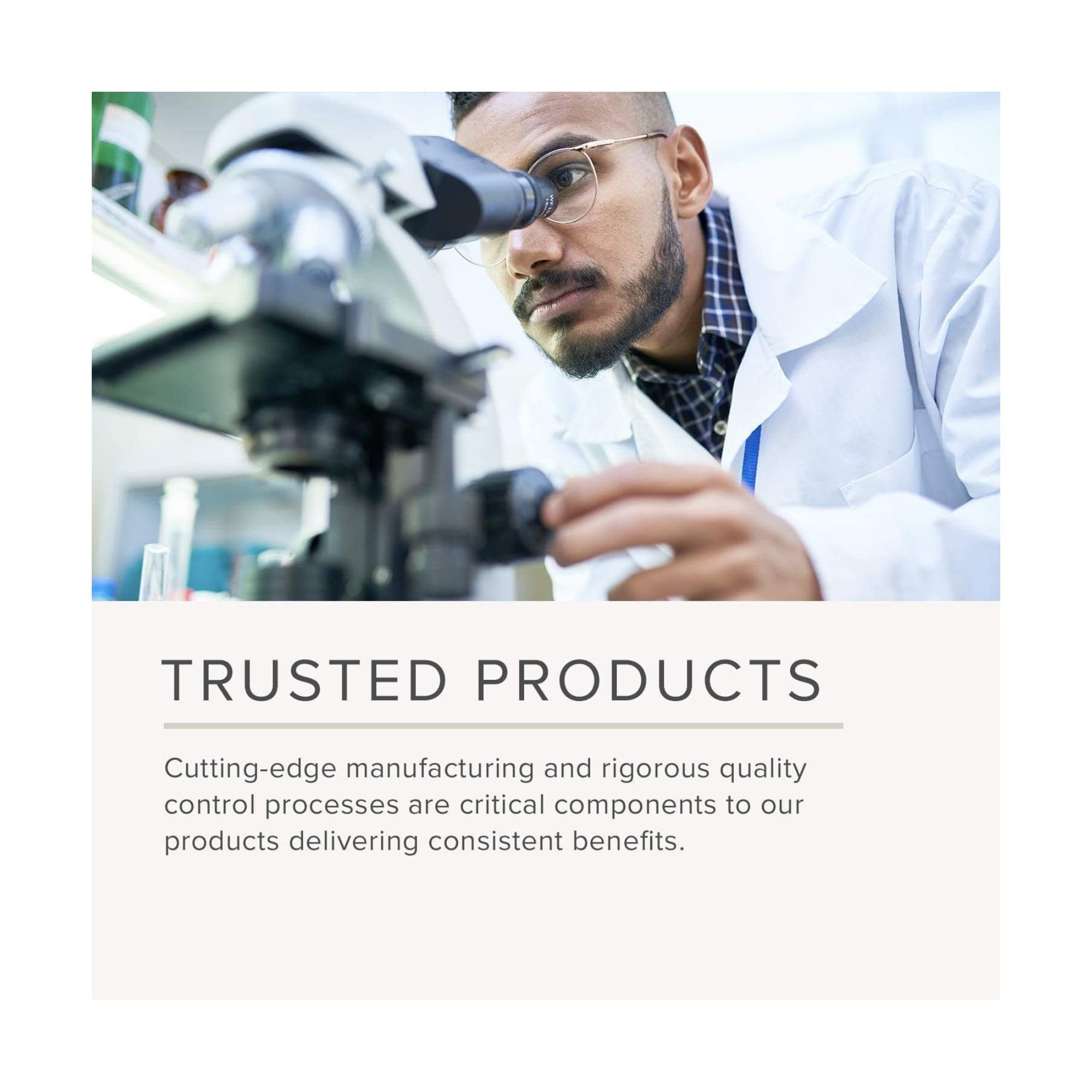 NusaPure L-triptófano cápsulas: fabricadas en EE. UU. con estándares de calidad.