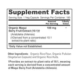 NusaPure Maqui cápsulas 100 mg, cápsulas veganas fáciles de incorporar