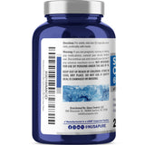 NusaPure Strontium Citrate, cápsulas vegetales y etiqueta legible para verificación de ingredientes