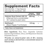 NusaPure Valeriana cápsulas vegetarianas aptas para veganismo y estilo de vida.