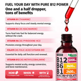 NUSAVA B12 B6 gotas demostrando absorción sublingual conveniente
