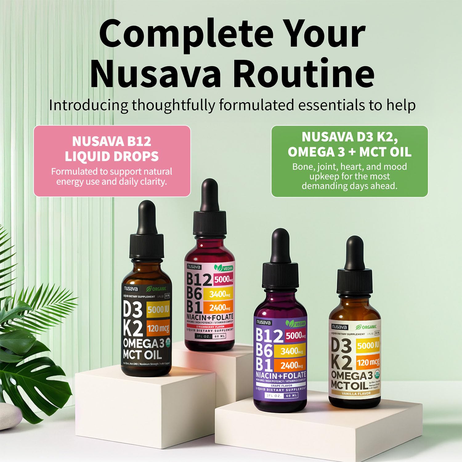 NUSAVA B12 B6 gotas sin gluten para dietas