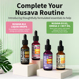 NUSAVA B12 B6 gotas sin gluten para dietas