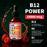 NUSAVA B12 Drops 80 porciones fáciles de usar para la rutina diaria.