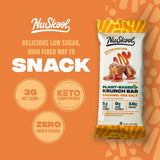 Proteína vegetal 10 g en NuSkool Krunch Bar para energía sostenida