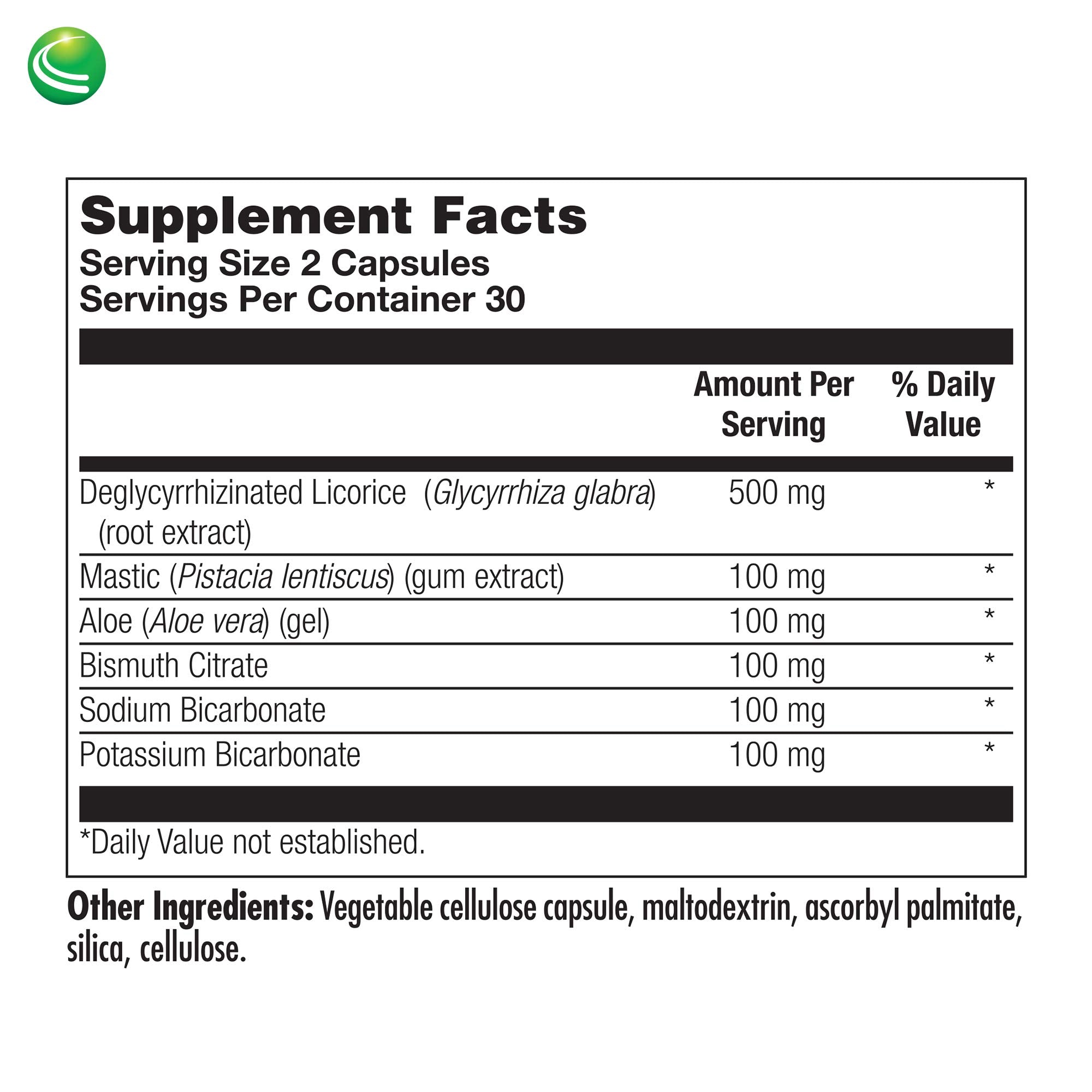Nutra BioGenesis Bismuto Citrate cápsulas, apoyo a la función gástrica y absorción de nutrientes
