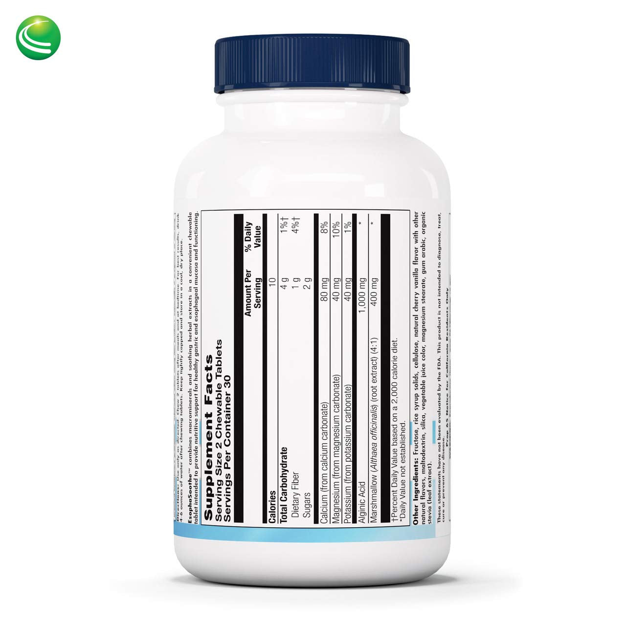 Nutra BioGenesis EsophaSoothe: sabor cereza-vanilla, toma fácil en cualquier momento