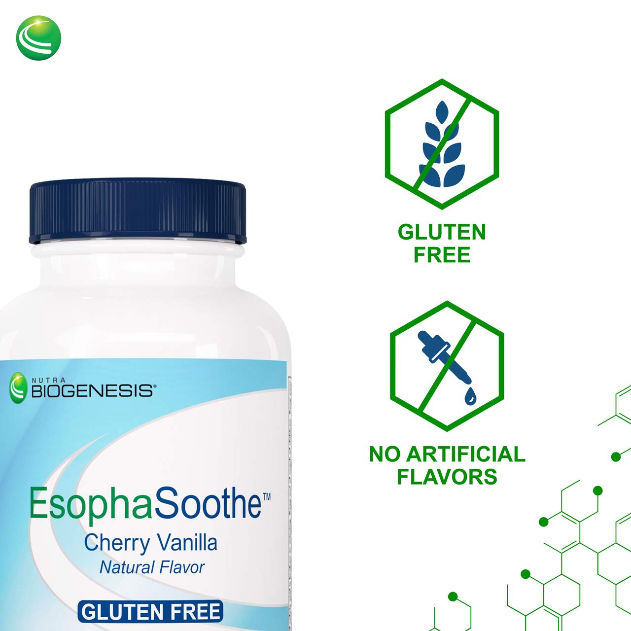 Nutra BioGenesis EsophaSoothe: uso diario para adultos y niños
