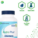 Nutra BioGenesis Andro Plus raiz-de-maca, energía natural para el día.