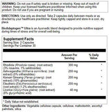 Nutra BioGenesis Bioadaptogen Ultra, cápsulas para energía sostenida durante el día.
