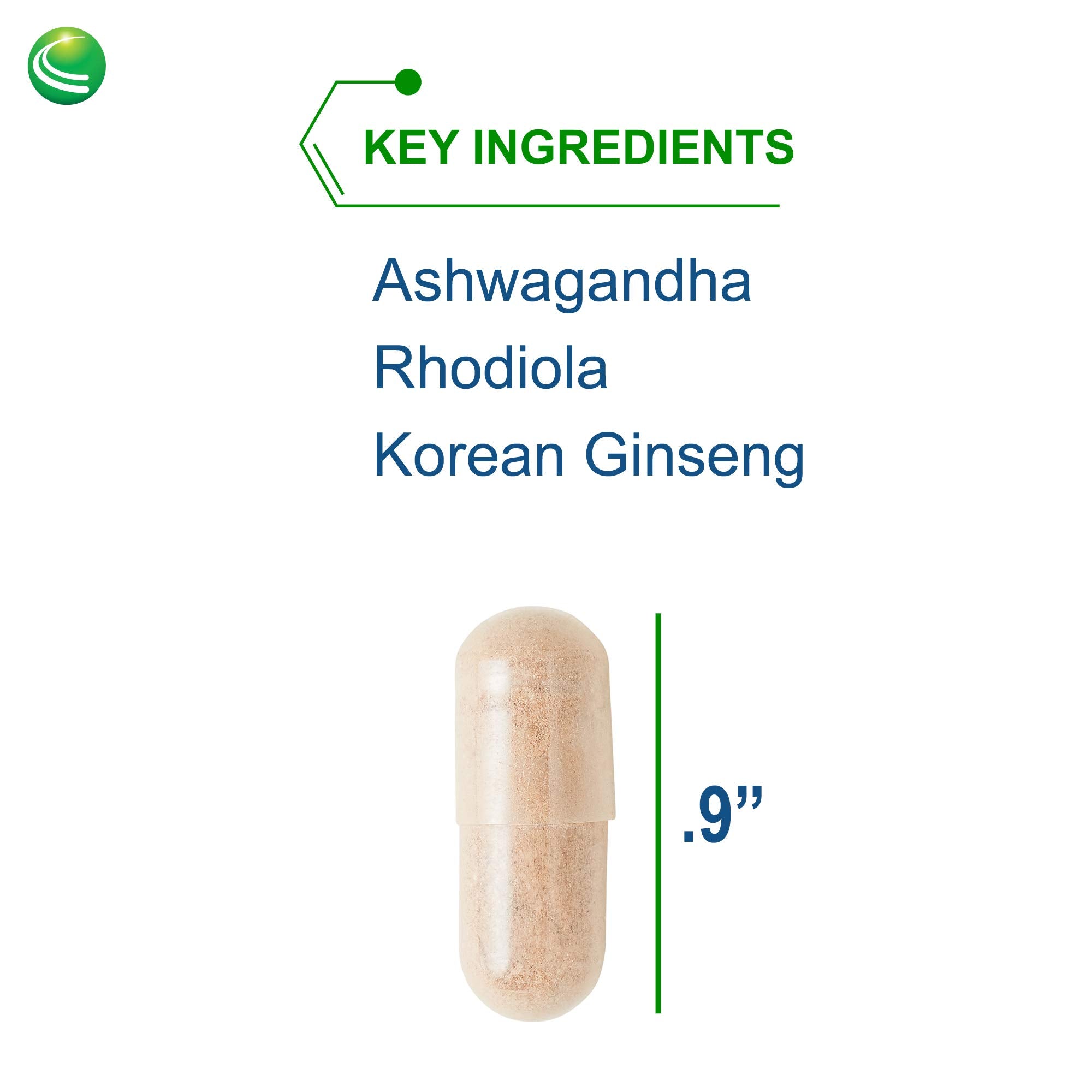 Nutra BioGenesis Bioadaptogen Ultra, etiqueta frontal que inspira confianza en un suplemento.