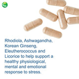 Nutra BioGenesis Bioadaptogen Ultra, mezcla de adaptógenos para apoyar la concentración.