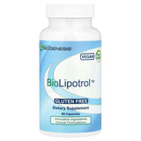 Nutra BioGenesis BioLipotrol, botella de cápsulas, apoyo a energía celular.