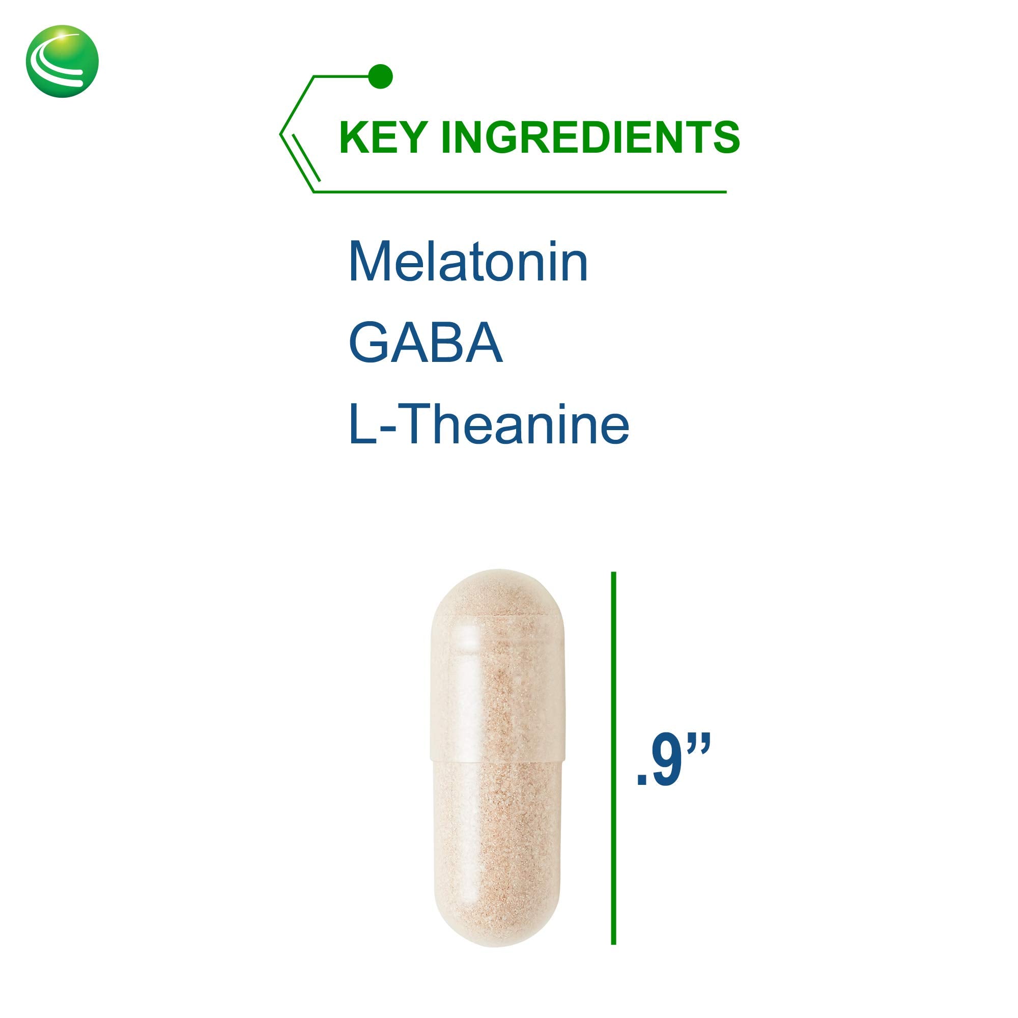Nutra BioGenesis Factores del Sueño, empaque visible, fórmula vegetariana para el descanso