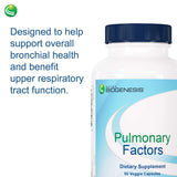 Bromelaina y enzimas para la digestión en Nutra BioGenesis Factores Pulmonares.