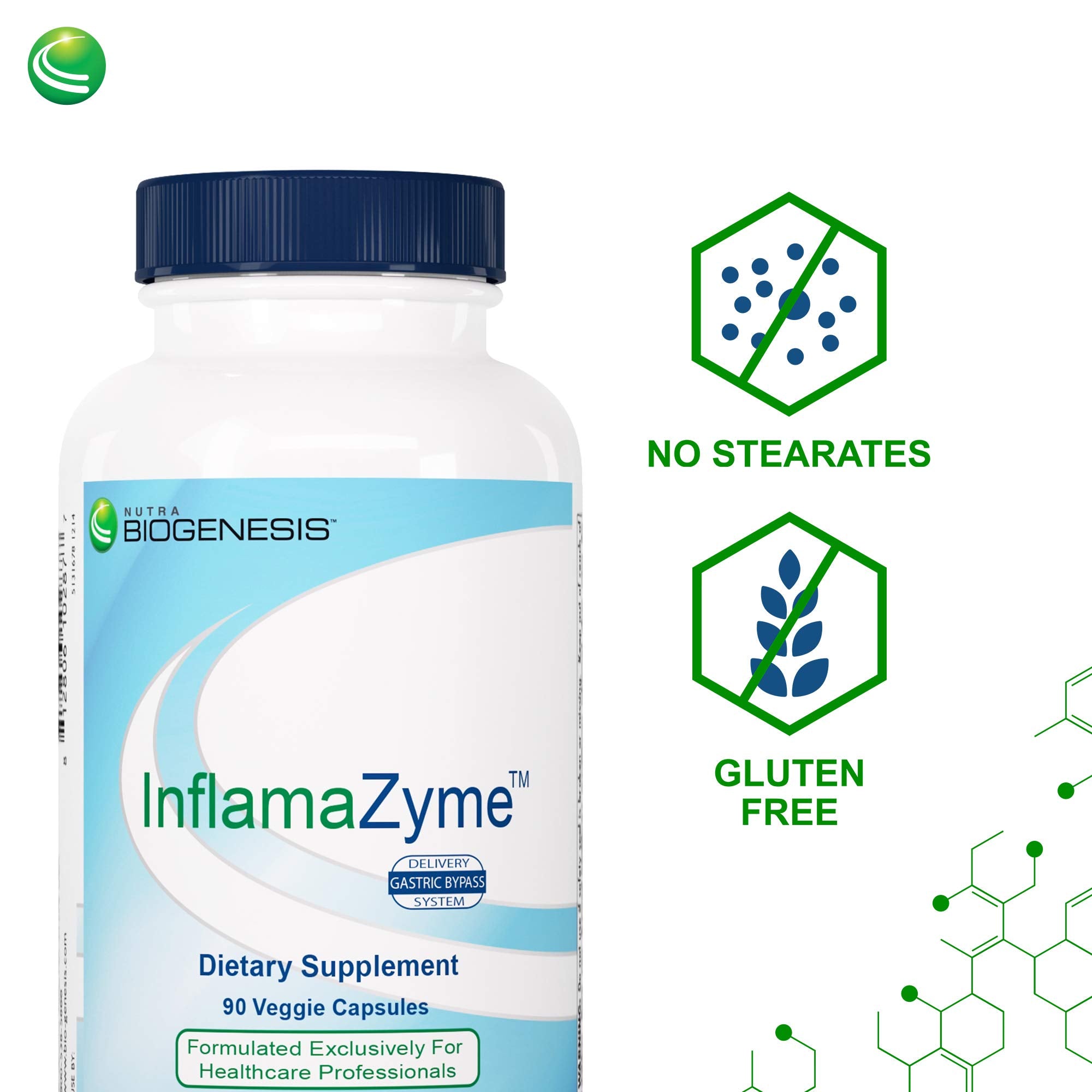 InfamaZyme Nutra Biogenesis, enzimas digestivas, ayuda a procesar nutrientes
