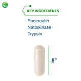 InfamaZyme Nutra Biogenesis, etiqueta detallada, información clara sobre ingredientes