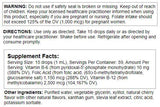 Botella de Nutra BioGenesis Methyl Factors con gotero
