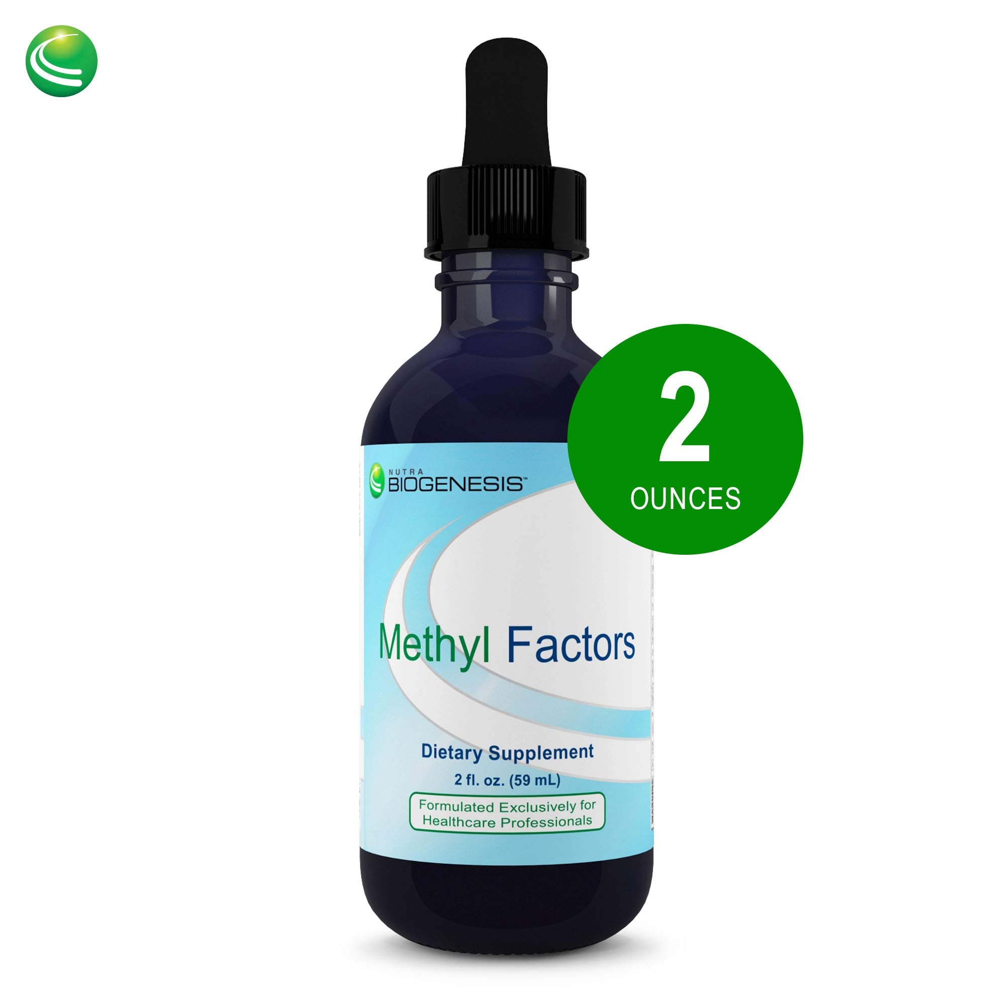 Envase de 2 oz de Nutra BioGenesis Methyl Factors listo para usar