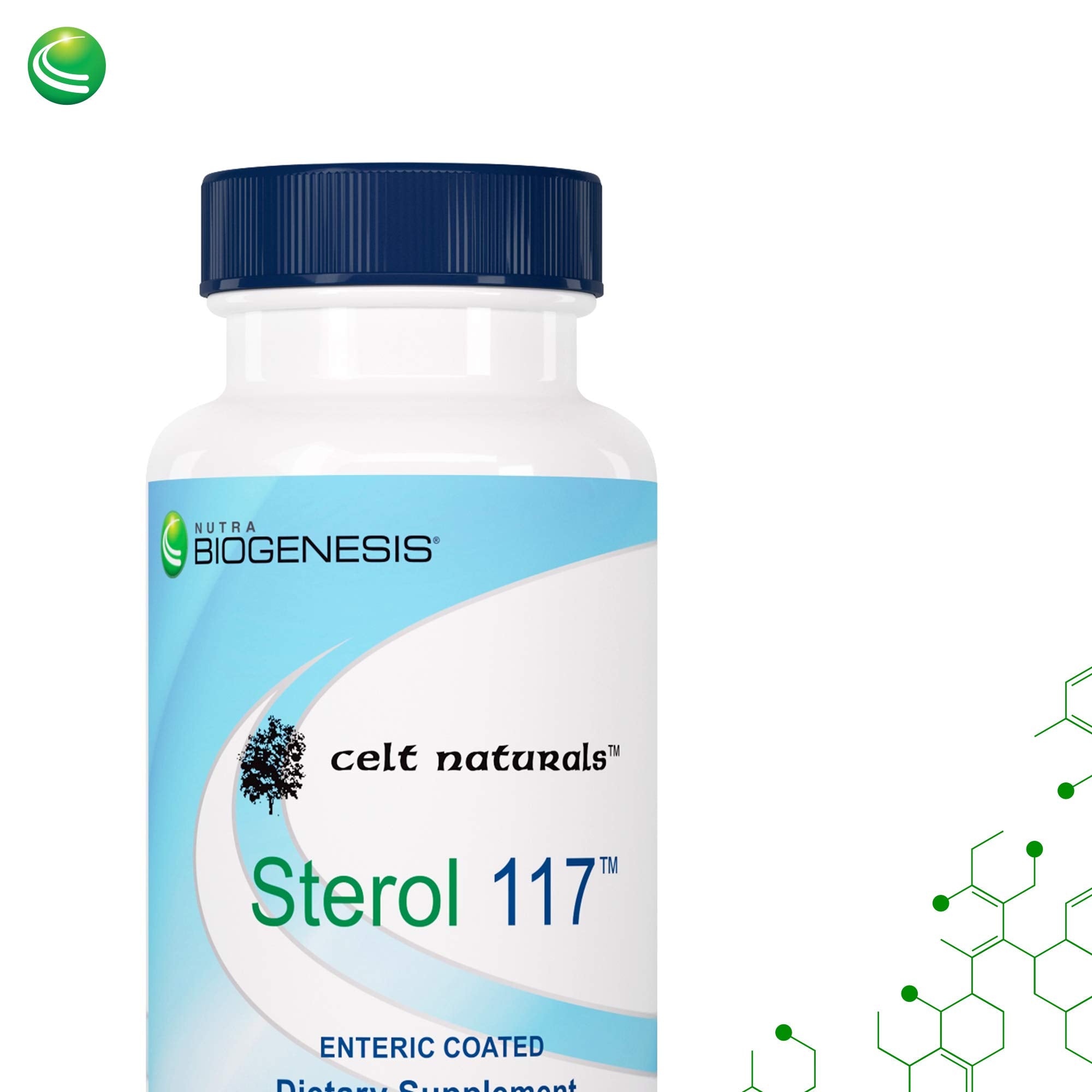 Nutra BioGenesis Sterol 117 cápsulas entericas para liberación eficiente