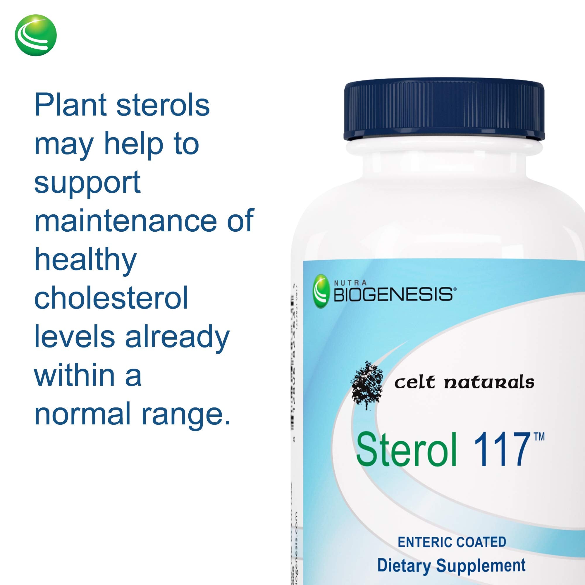 Nutra BioGenesis Sterol 117 ingredientes clave de calidad