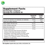 Nutra BioGenesis Tri Zinc, cierre de tapa: almacenamiento diario seguro.