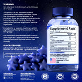 Nutra Florida L-teanina: gominola que transmite relajación para descansar.