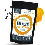 Nutra Nourished cúrcuma orgánica en polvo para uso diario