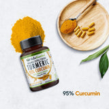 Nutra Nourished Curcumina Orgánica 90 cápsulas fabricadas en Australia, calidad verificada.