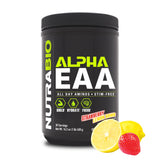 NutraBio Alpha EAA: mezcla en polvo para recuperación muscular y soporte energético