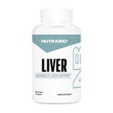 NutraBio Apoyo Hepático Avanzado en botella para salud hepática natural