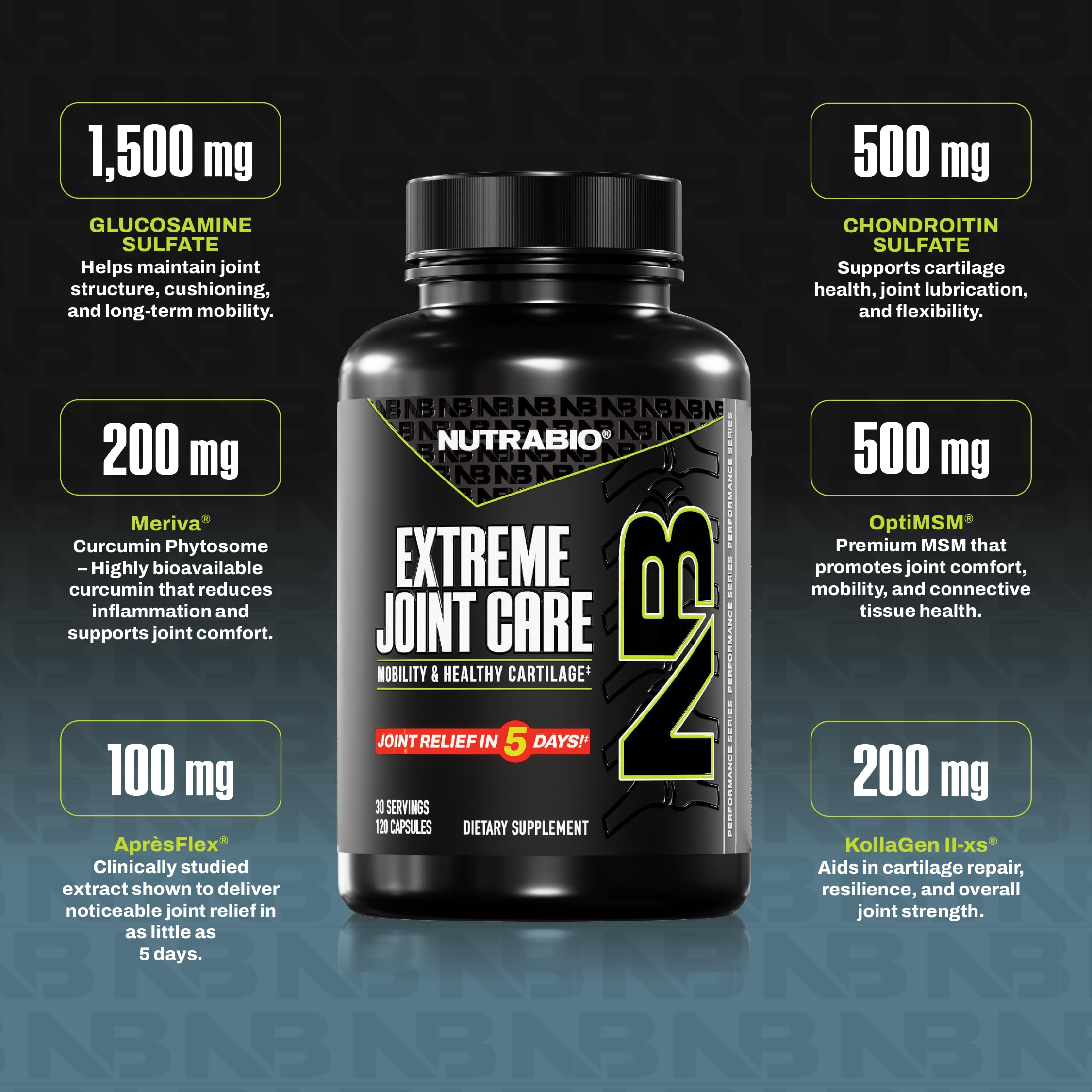 NutraBio Extreme Joint Care favorece la movilidad diaria durante actividades