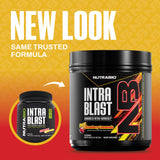 NutraBio Intra Blast: cucharita medidora para dosis precisa y conveniente
