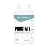 NutraBio Prostate: botella frontal para ver el envase y la presentación clínica.