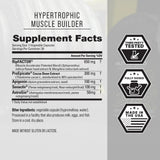 NutraBio Unbound BYLD: cápsulas fáciles de tomar sin estimulantes.