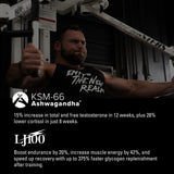 NutraBio Unbound Test: escena de gimnasio que evoca energía durante entrenos.