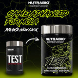 NutraBio Unbound Test: etiqueta clara para identificar ingrediente clave.