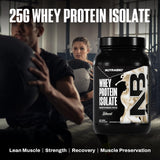 NutraBio Whey Aislado, ingredientes clave para un perfil de aminoácidos completo.