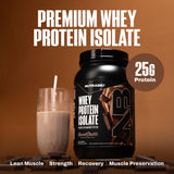 NutraBio Whey Isolate con scoop, dosis precisa para proteína diaria