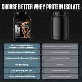 Etiqueta NutraBio Whey Isolate, perfil de aminoácidos completo