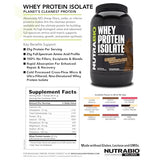 NutraBio whey isolate sabor galletas crema para batidos diarios